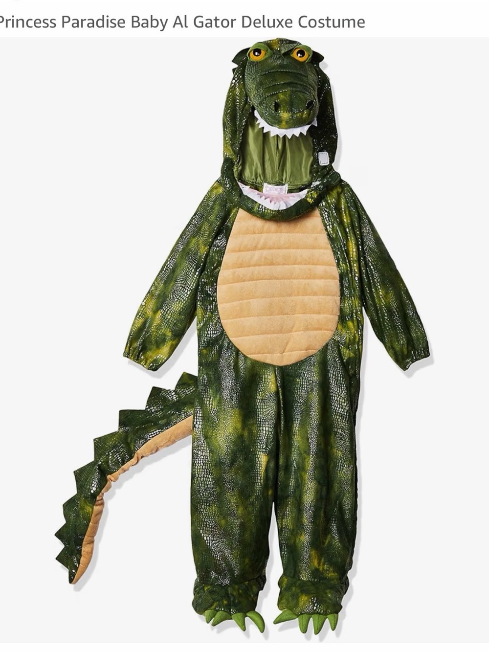 Princess Paradise Alligator Deluxe Costume